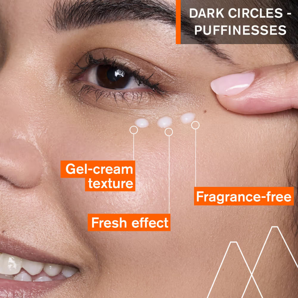 Depiderm Eye Cream with Vitamin C Destran Sulfate For Dark Cicles, Puffy Eyes, Fine Lines