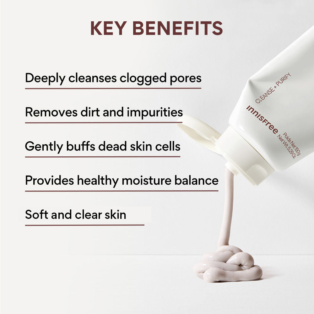 Volcanic Clusters BHA Foaming Daily Cleanser For Excess Oil, Clogged Pores, Oily Skin