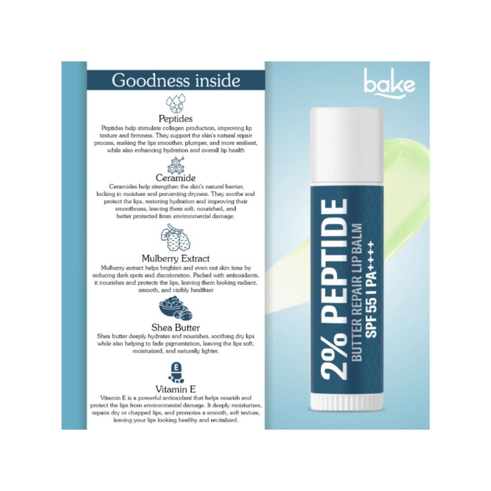 2% Peptide + Ceramide Lip Balm SPF 55 PA++++