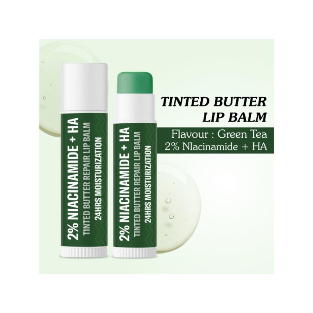 2% Niacinamide + Hyaluronic Acid Tinted Lip Balm For Dark, Pigmented & Flaky Lips