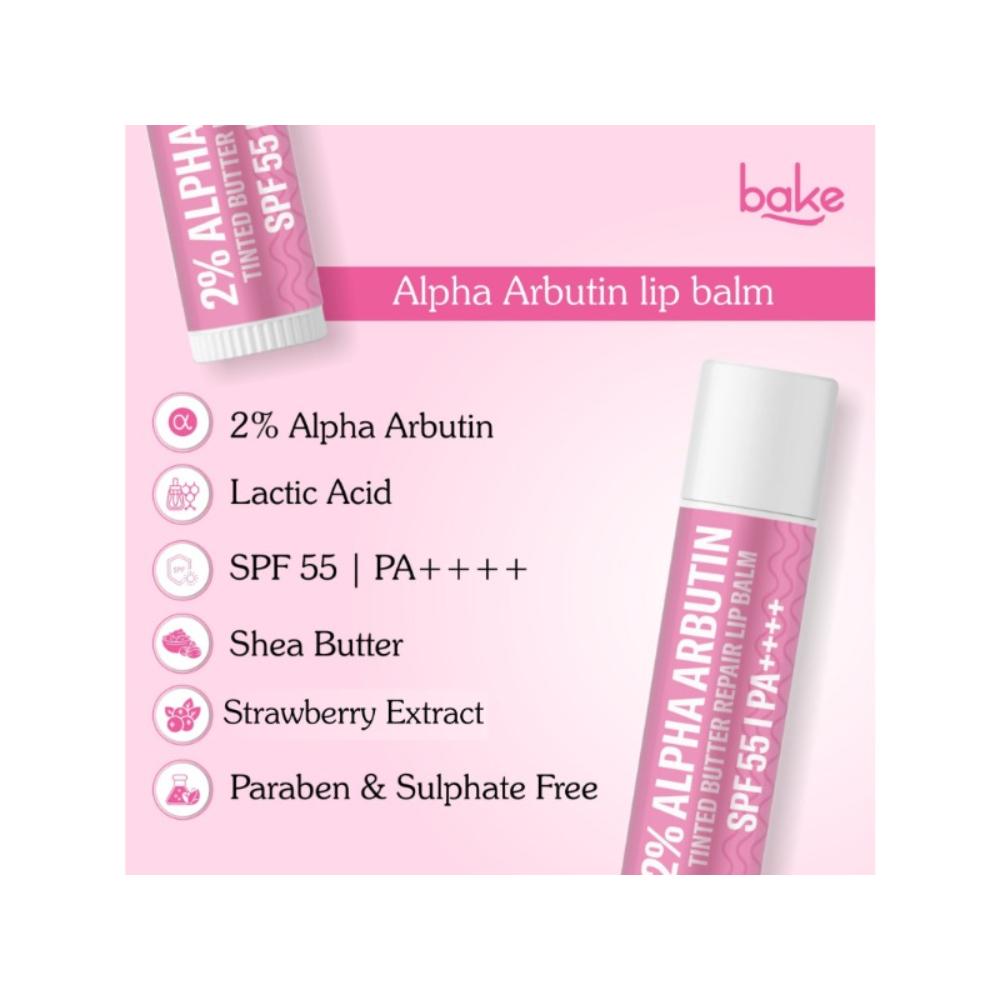 2% Alpha Arbutin Tinted Lip Balm SPF 55 PA++++