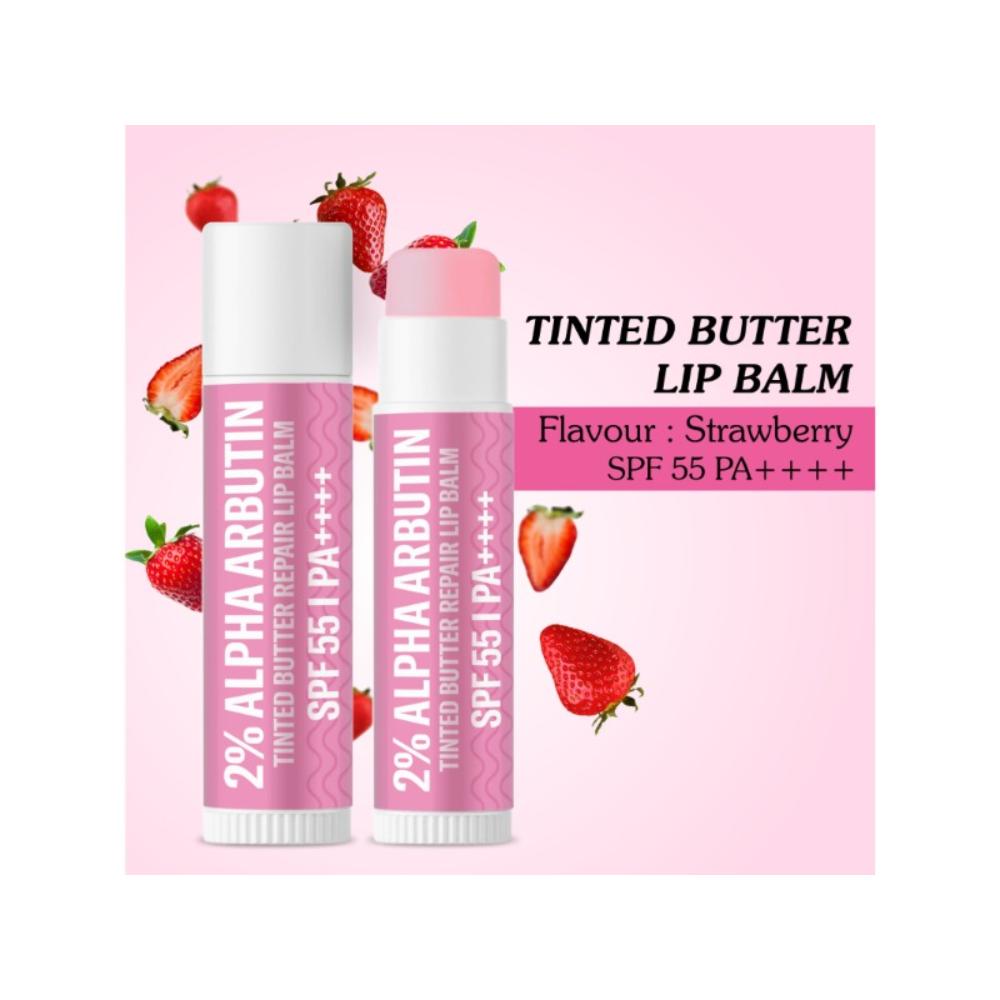 2% Alpha Arbutin Tinted Lip Balm SPF 55 PA++++