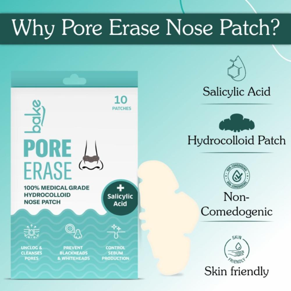 2% Salicylic Acid Hydrocolloid Nose Strips for Blackheads & Whiteheads