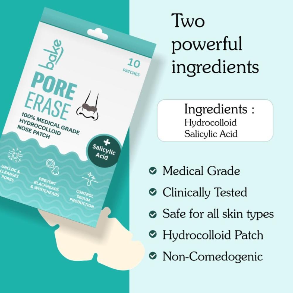 2% Salicylic Acid Hydrocolloid Nose Strips for Blackheads & Whiteheads