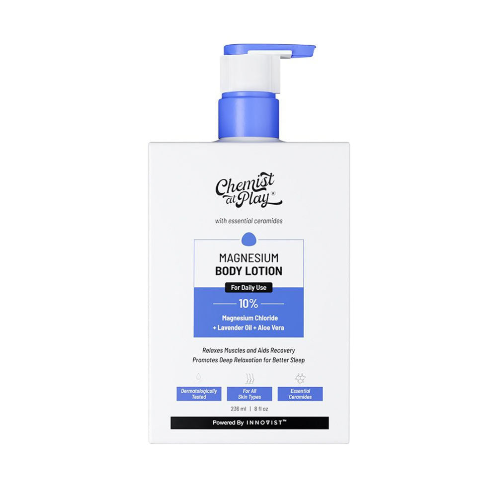 10% Magnesium Body Lotion Relaxes Muscles Promotes Relaxation for Better Sleep