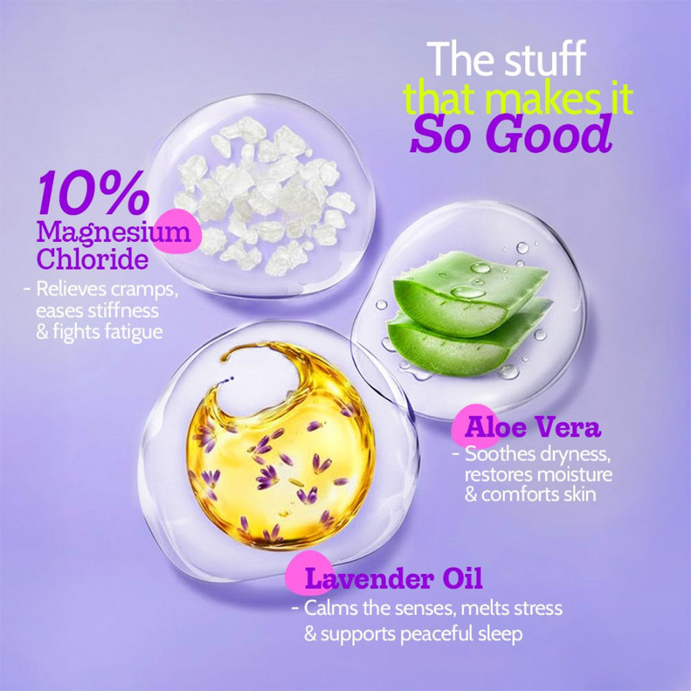 10% Magnesium Body Lotion Relaxes Muscles Promotes Relaxation for Better Sleep