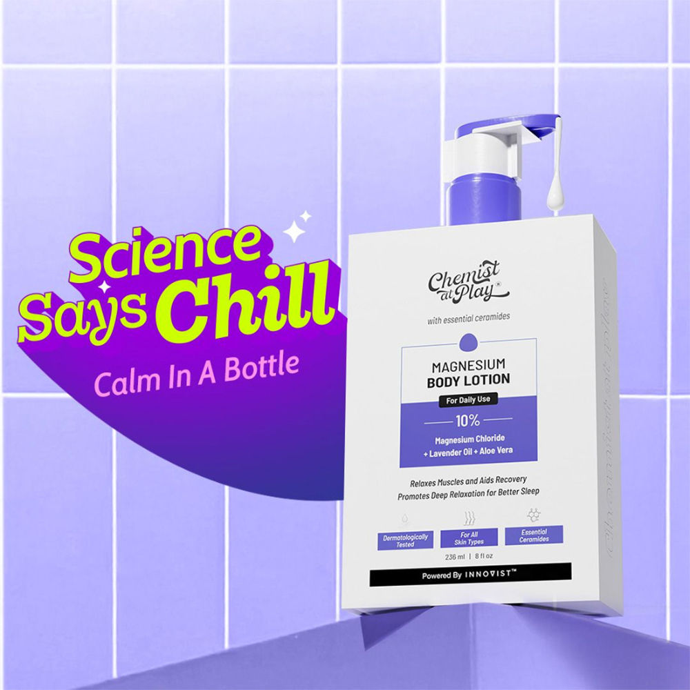 10% Magnesium Body Lotion Relaxes Muscles Promotes Relaxation for Better Sleep