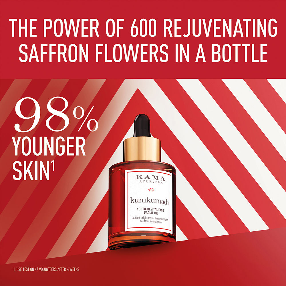 Kumkumadi Youth - Revitalising Facial Oil, For Uneven Skin & Dark Spot Removal