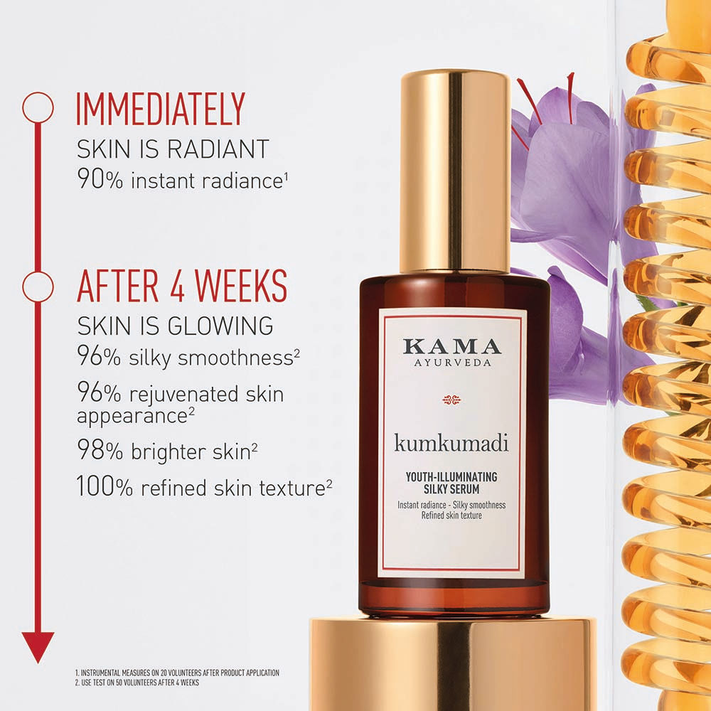 Kumkumadi Youth - Illuminating Silky Serum, Enhances Radiance & Evens Skin Tone