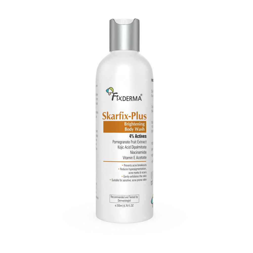Skarfix Plus Brightening Body Wash with Kojic Acid & Niacinamide Body Wash Shower Gel