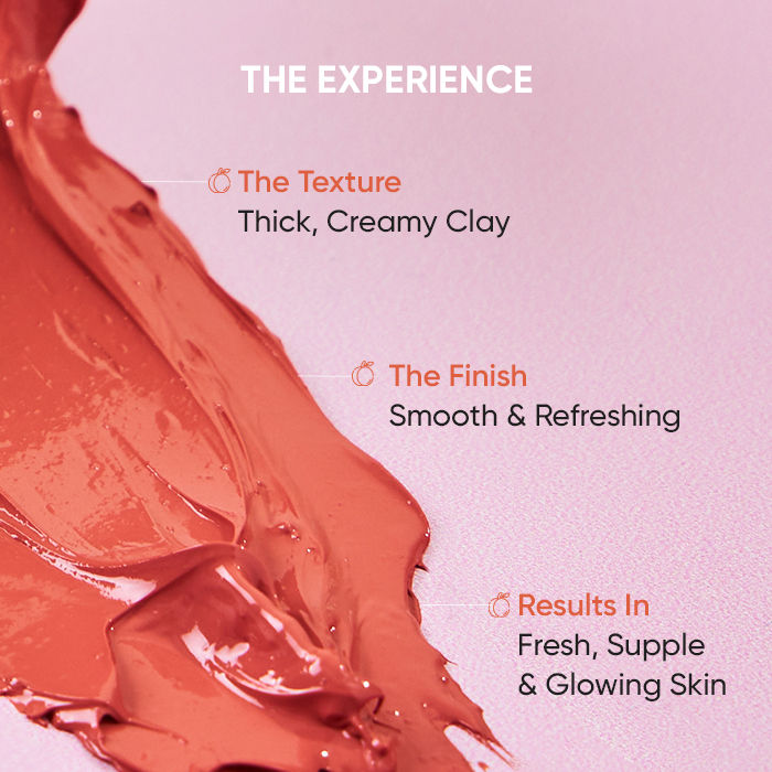 Pink Clay Face Mask For Glowing Skin With Vitamin C- Fades Dark Spots