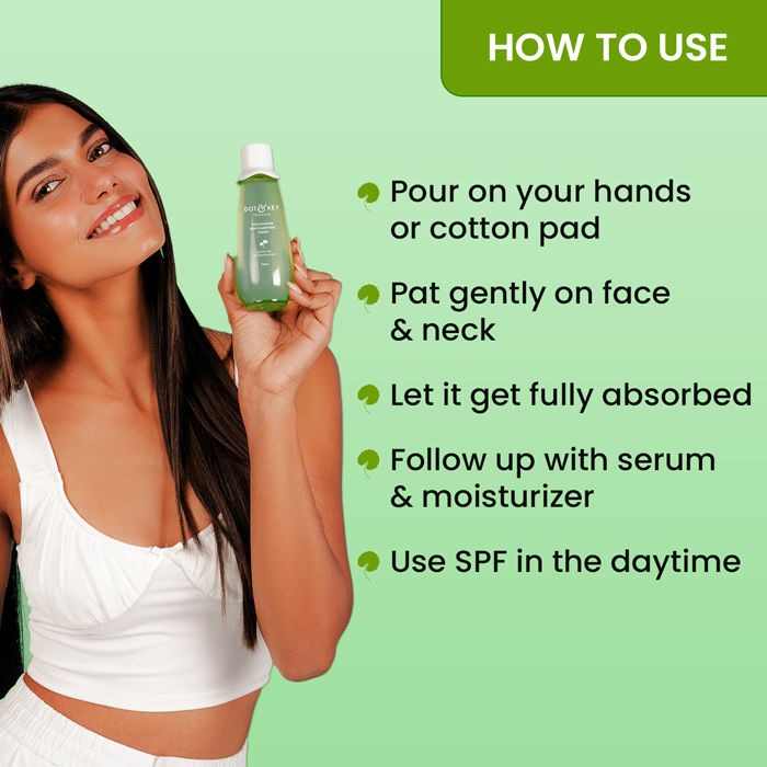 Cica Calming Skin Clarifying Toner With Niacinamide & Green Tea, Acne & Oil Control