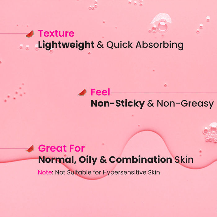 Watermelon Superglow Pore Tightening Toner With Glycolic, Exfoliates & Controls Excess Oil