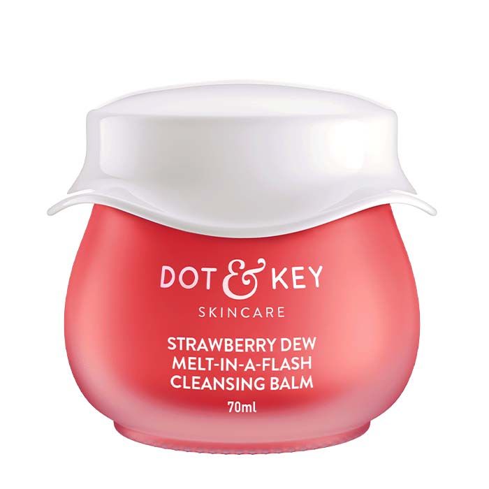Strawberry Dew Melt-in-a-Flash Cleansing Balm, With Fruit Enzymes & Vitamins