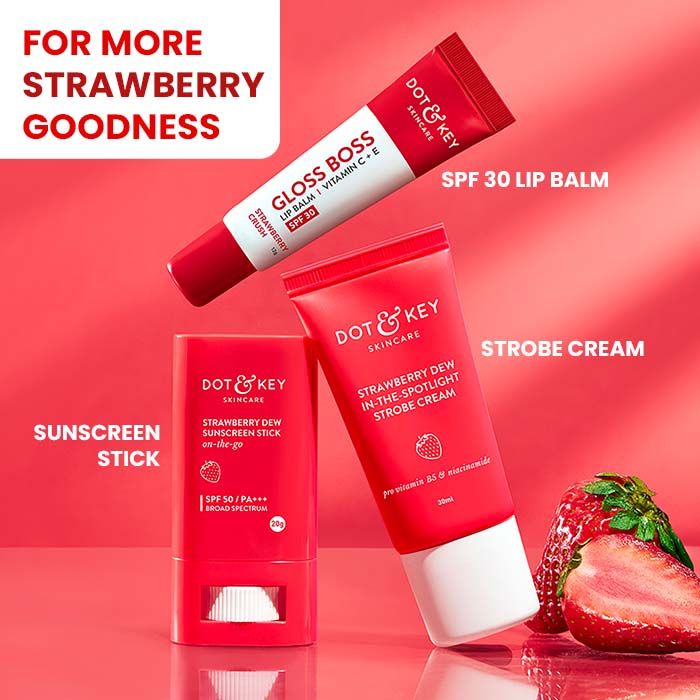 Strawberry Dew Melt-in-a-Flash Cleansing Balm, With Fruit Enzymes & Vitamins