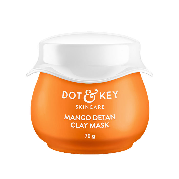 Mango Detan Clay Mask, With Alpha-Arbutin & Niacinamide, Clear Tan, Easy to Rinse Formula