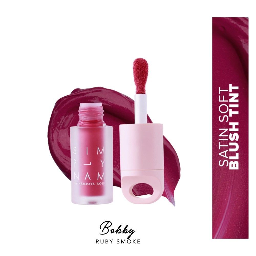Satin Soft Blush Tint - Bobby - Ruby Smoke