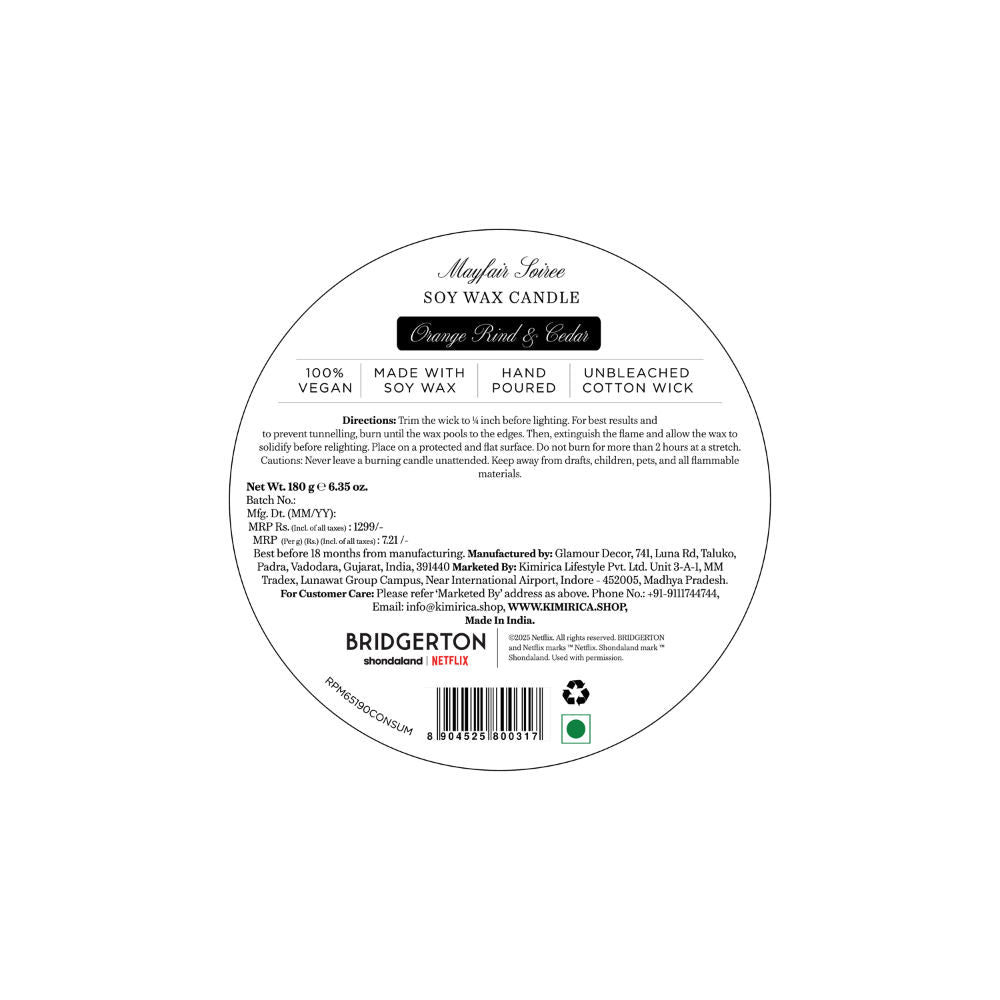 Mayfair Soiree Candle