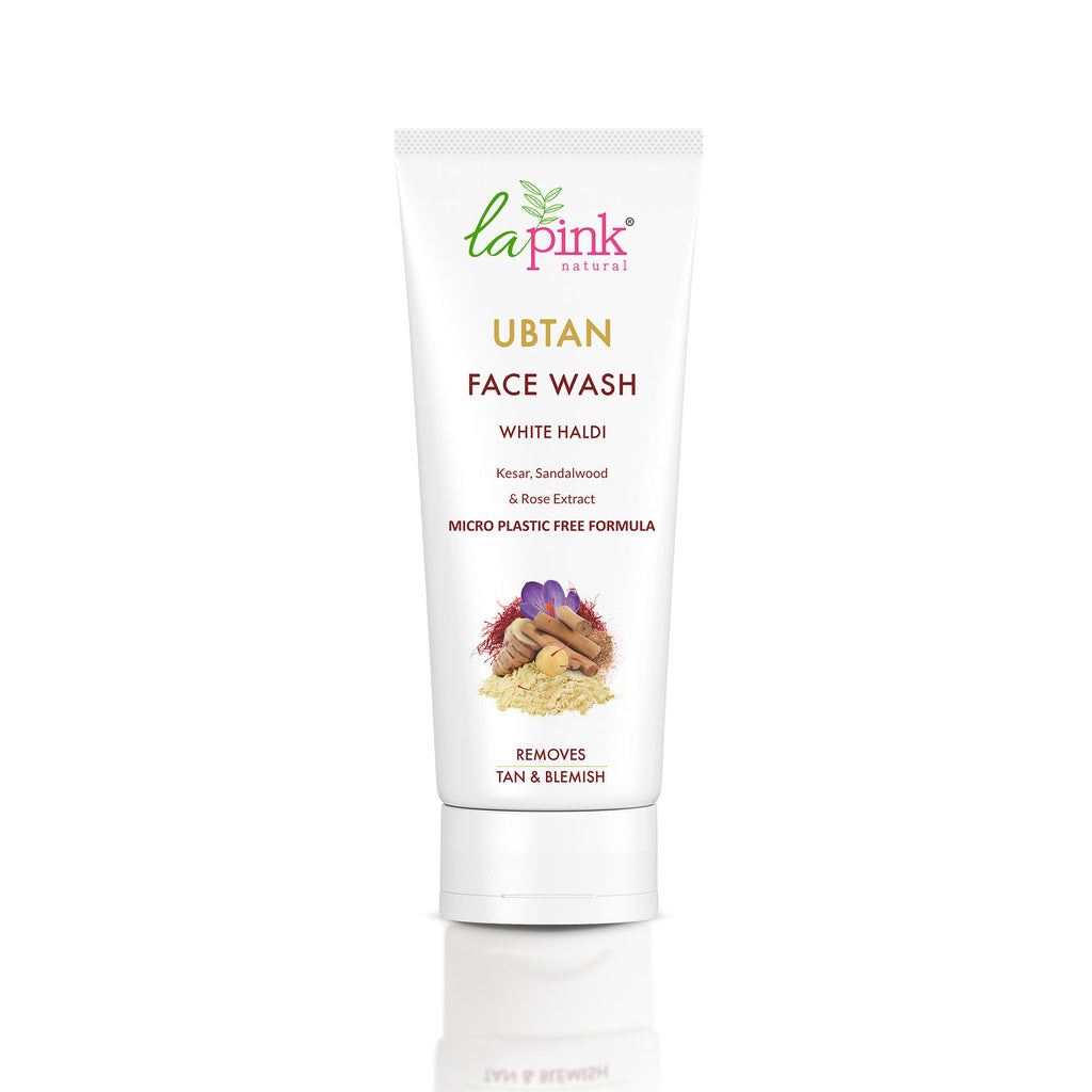 Ubtan Face Wash Exfoliates Brightens Skin Removes Tan And Impurities With Walnut Beads