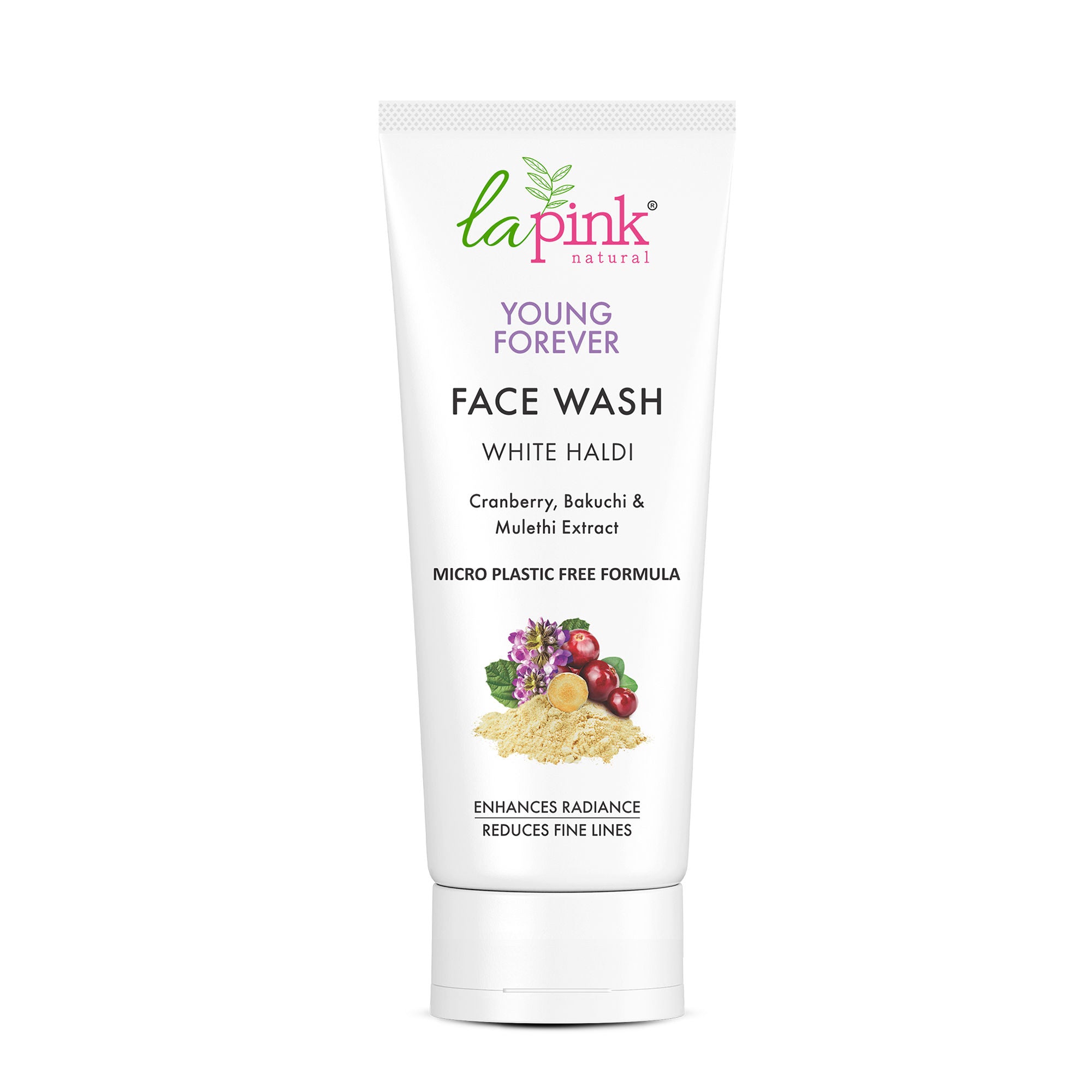 Young Forever White Haldi Face Wash Deep Cleansing Brightening Anti Aging Face Wash