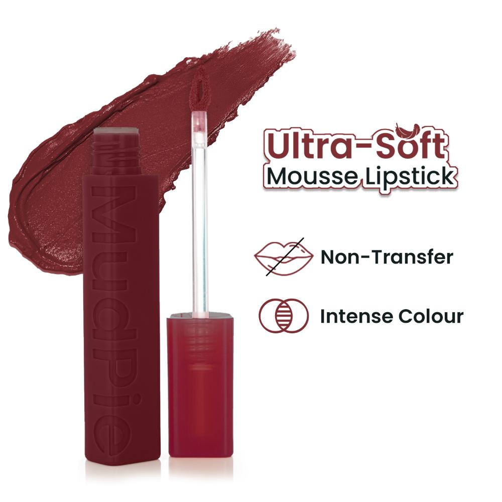 MudPie Lipstick With Velvet Matte Finish - 13 Cinnamon Stick