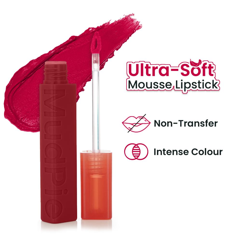MudPie Lipstick With Velvet Matte Finish - 15 Sangria
