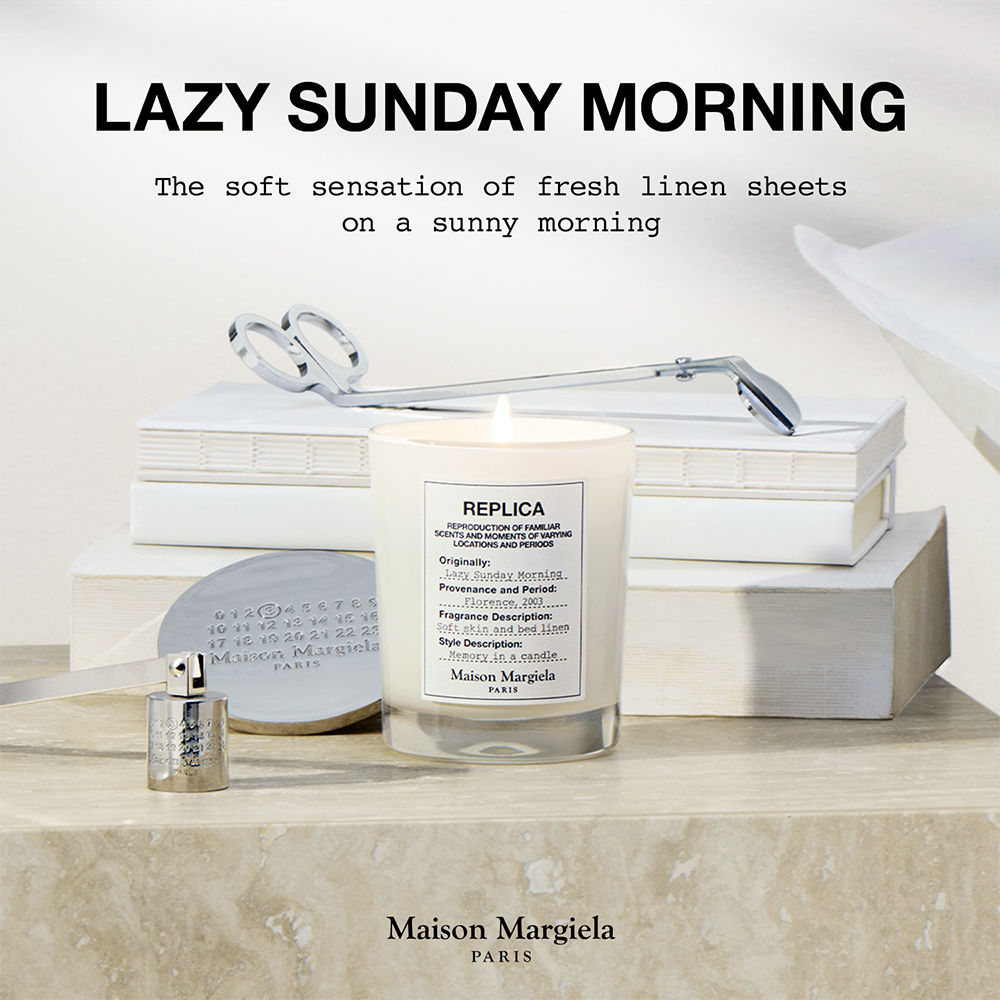 Replica Lazy Sunday Morning Candle