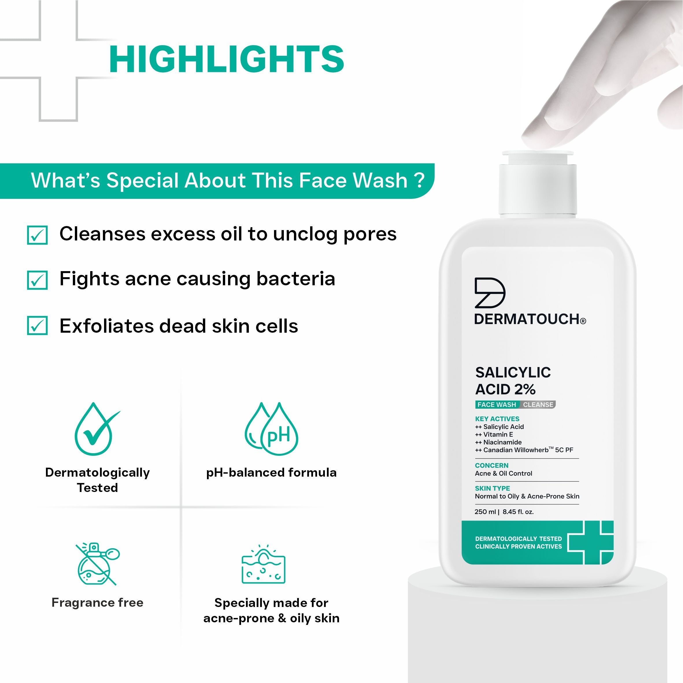 Salicylic Acid 2% Face Wash