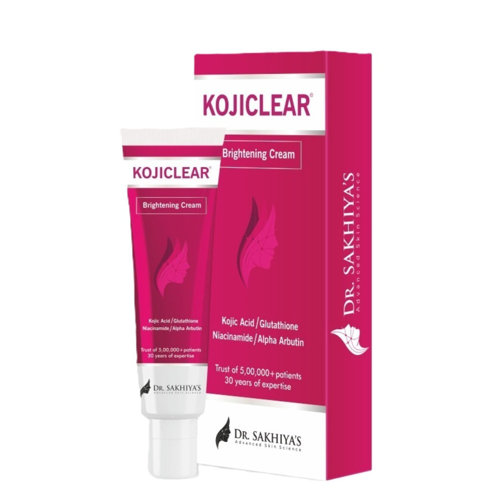 Kojiclear Whitening Brightening Tan Removal Face Cream with Kojic Acid Glutathione