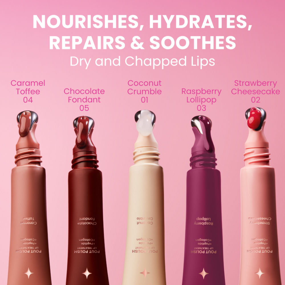 Glaze Pout Polish Peptide Lip Treatment Balm