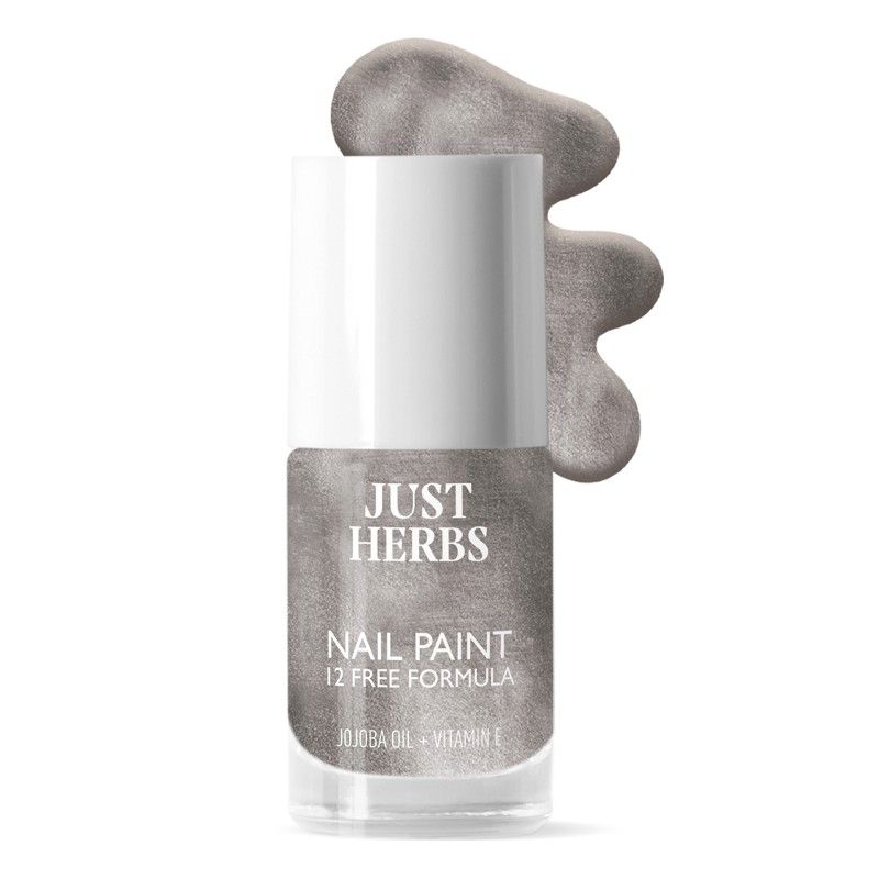 12 Chemical Free Formula Nail Polish - Nude Elegance - Silver Lining
