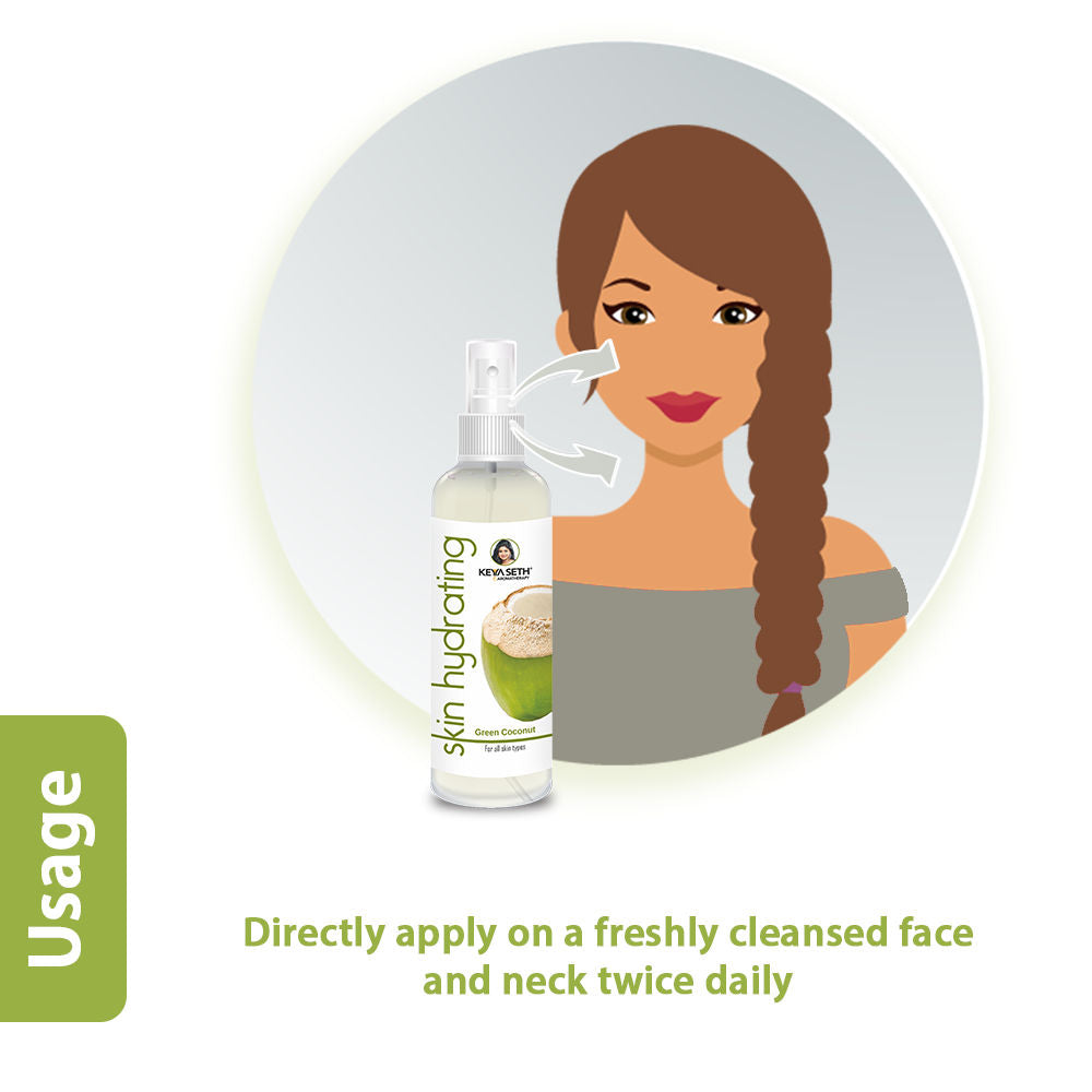 Skin Hydrating Green Coconut Toner