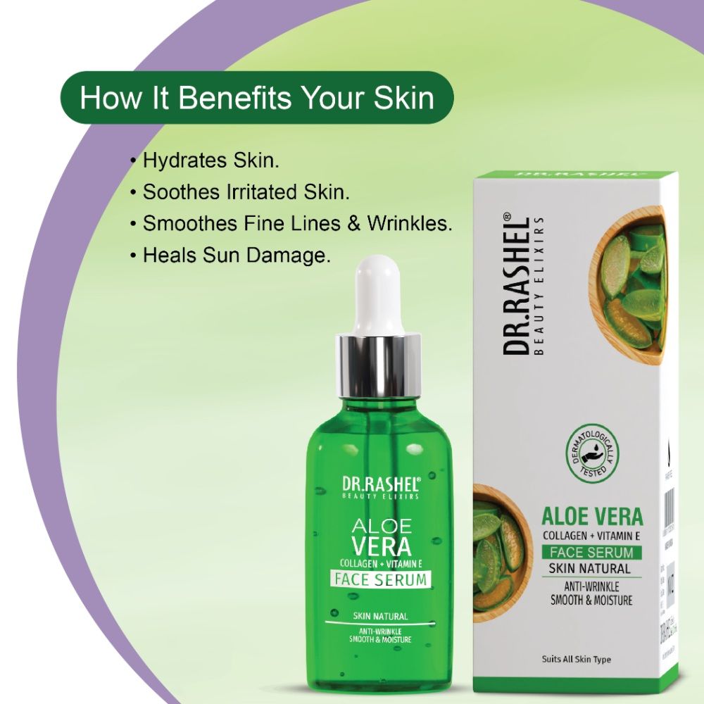 Aloe Vera Face Serum Hydrating, Soothing & Skin-Nourishing Formula