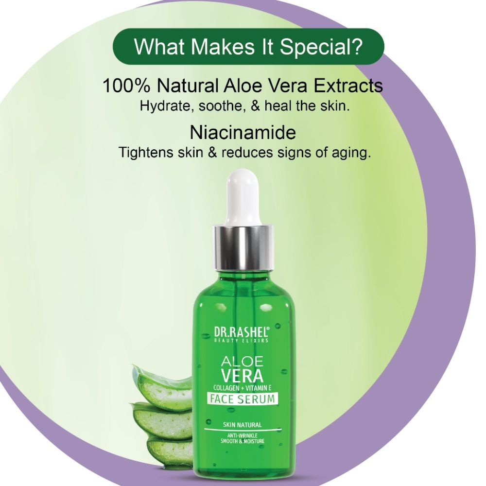 Aloe Vera Face Serum Hydrating, Soothing & Skin-Nourishing Formula