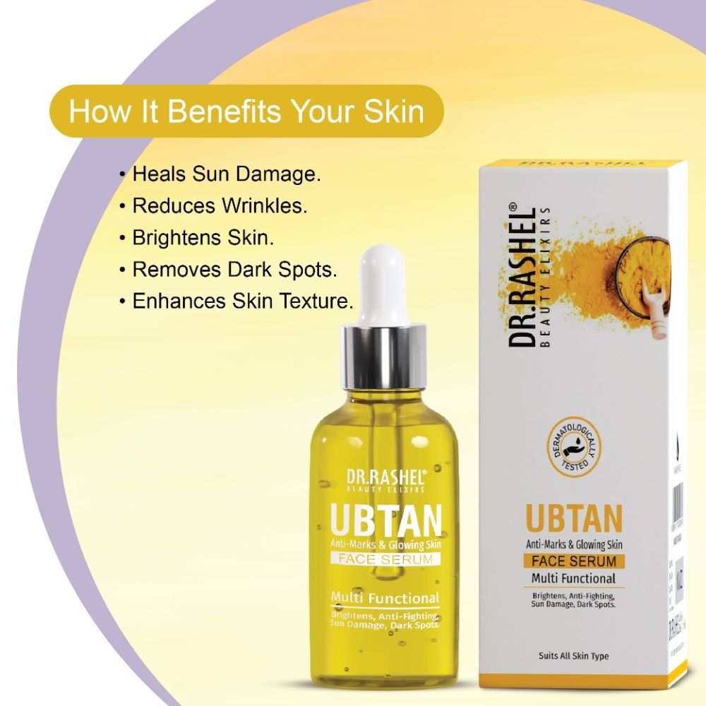 Ubtan Face Serum Brightens, Reduces Sun Tan & Enhances Skin Texture