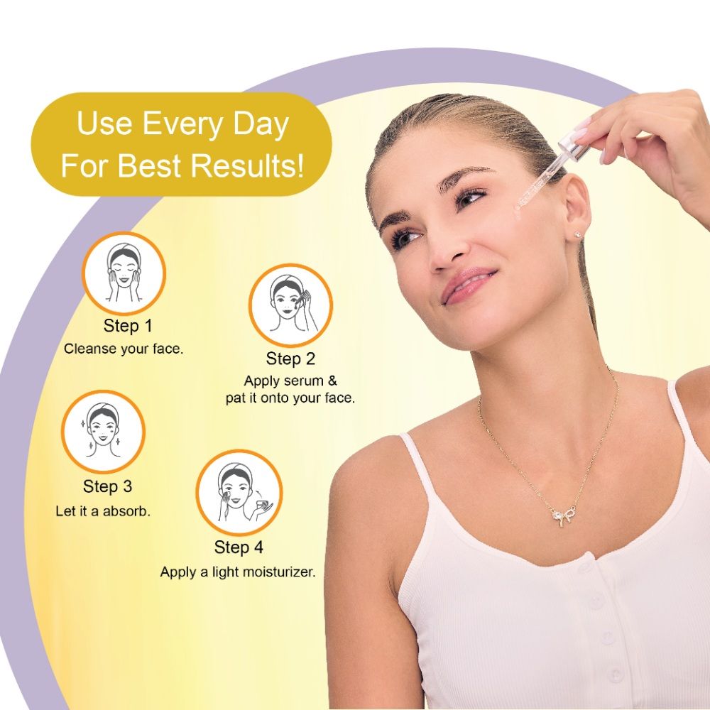 Ubtan Face Serum Brightens, Reduces Sun Tan & Enhances Skin Texture
