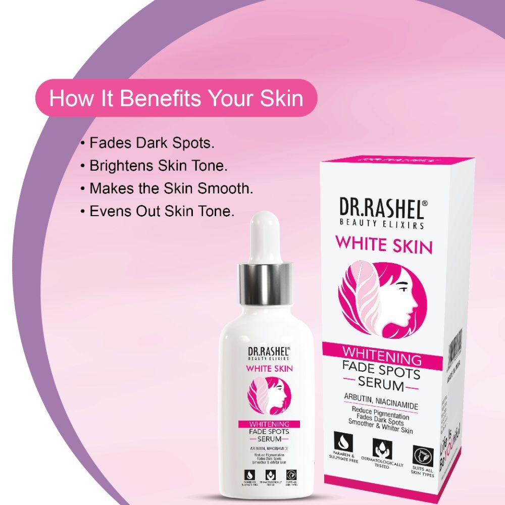 White Skin Face Serum Reduces Pigmentation, Dark Spots & Wrinkles