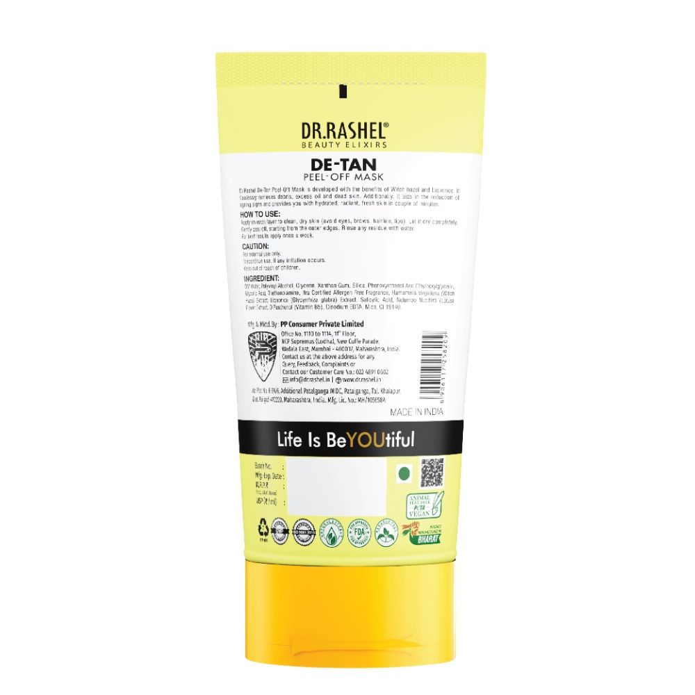 De-Tan Peel-Off Mask