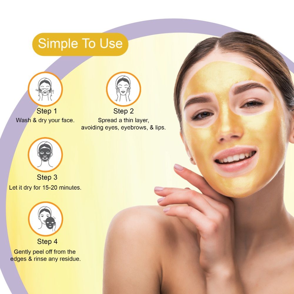 Golden Glow Peel-Off Mask