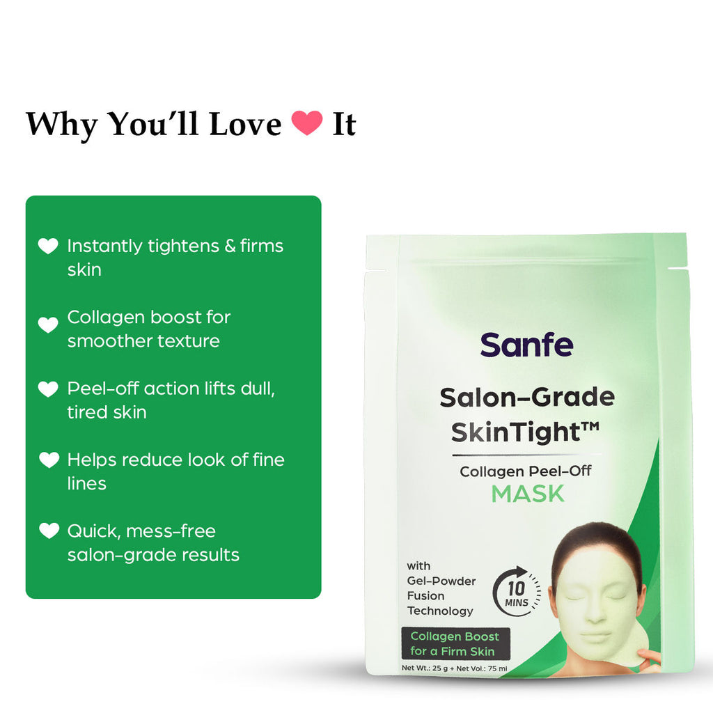 Salon Grade Skintight Collagen Peel Off Mask