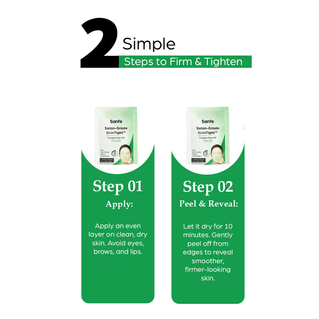 Salon Grade Skintight Collagen Peel Off Mask