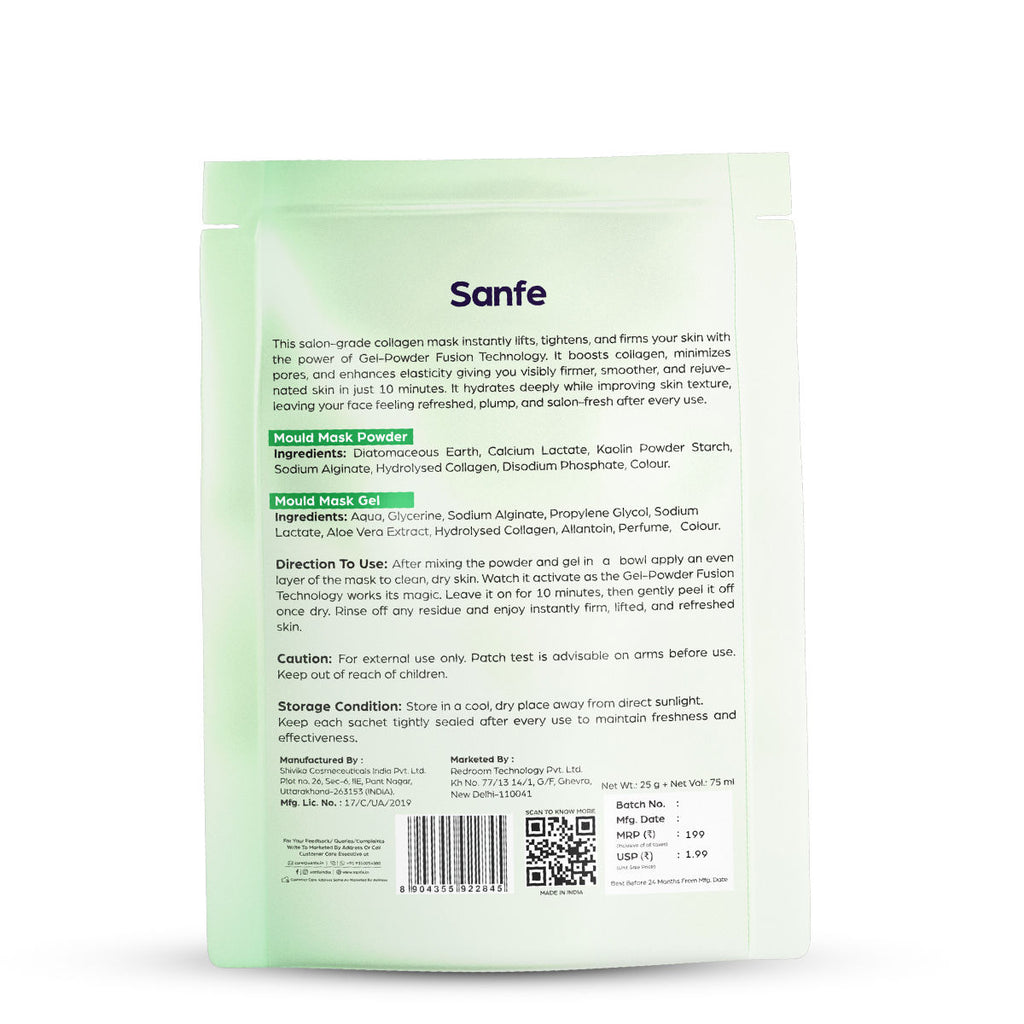 Salon Grade Skintight Collagen Peel Off Mask