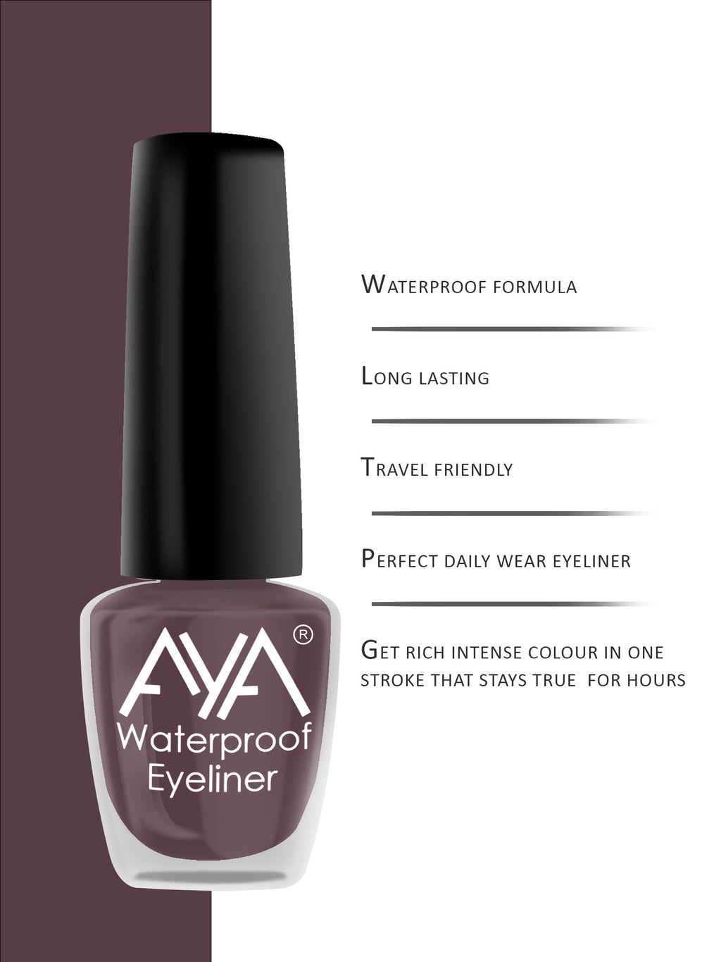 24 Hrs Long Lasting & Waterproof Eyeliner