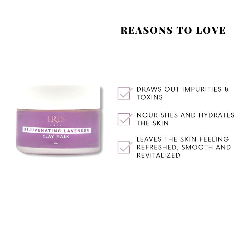 Skin Rejuvenating Lavender Clay Mask