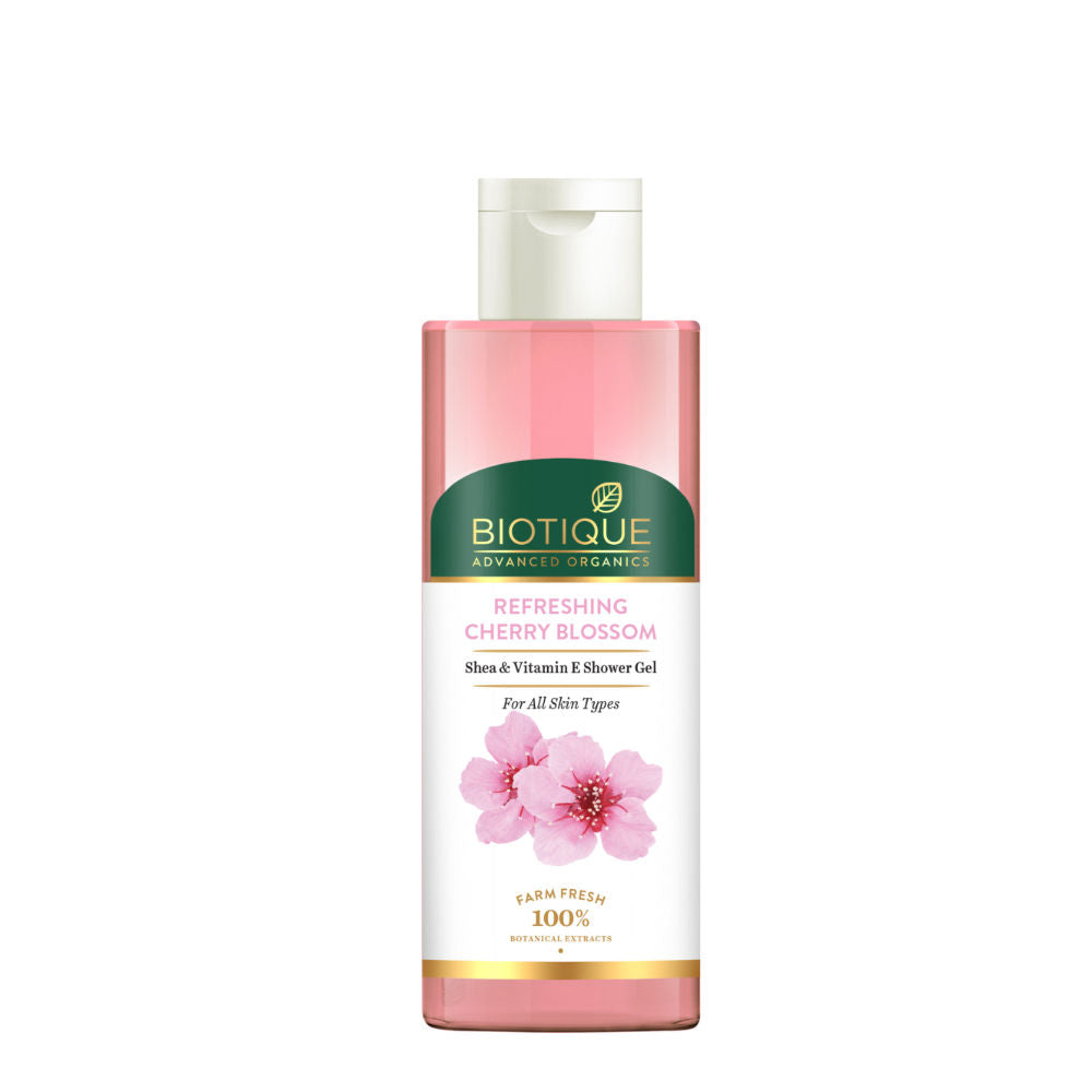 Advanced Organics Refreshing Cherry Blossom Shea & Vitamin E Shower Gel
