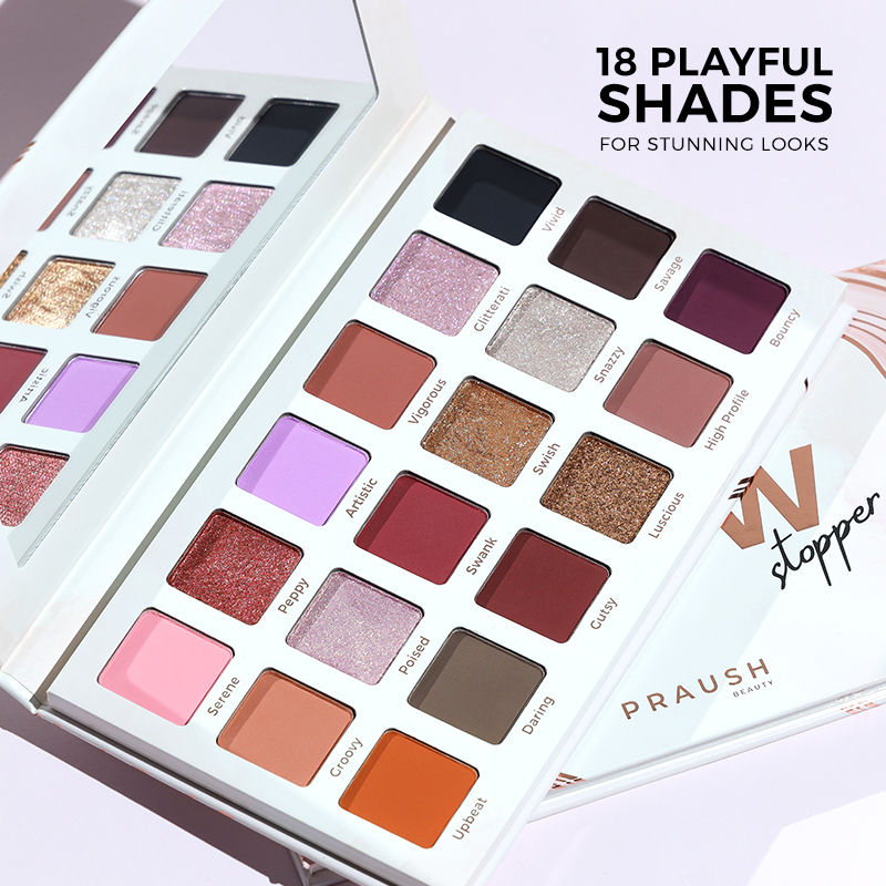 Beauty The Showstopper Eyeshadow Palette With 18 Pigmented Shades