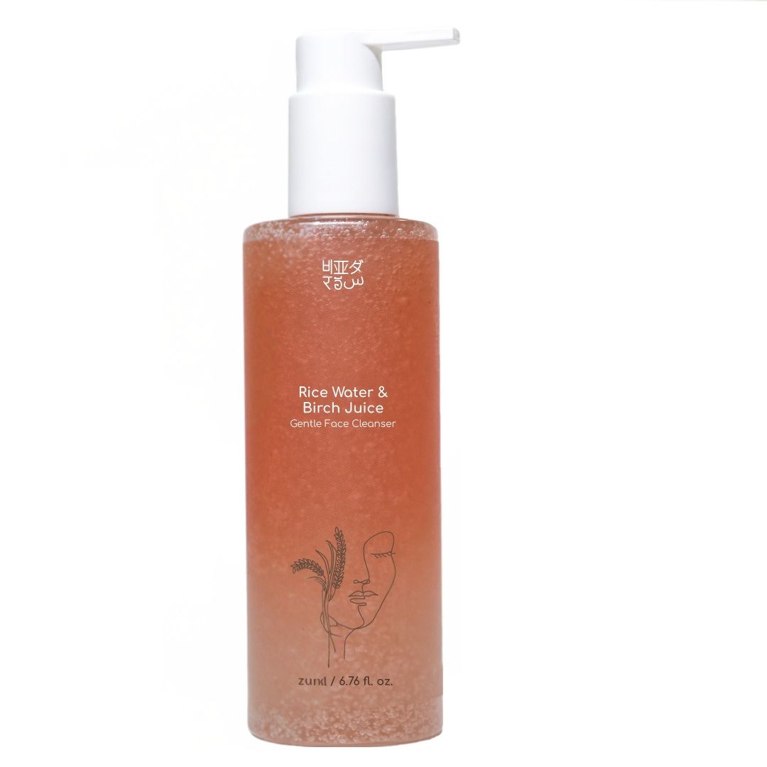 Gentle Face Cleanser With Rice Water & Birch Juice