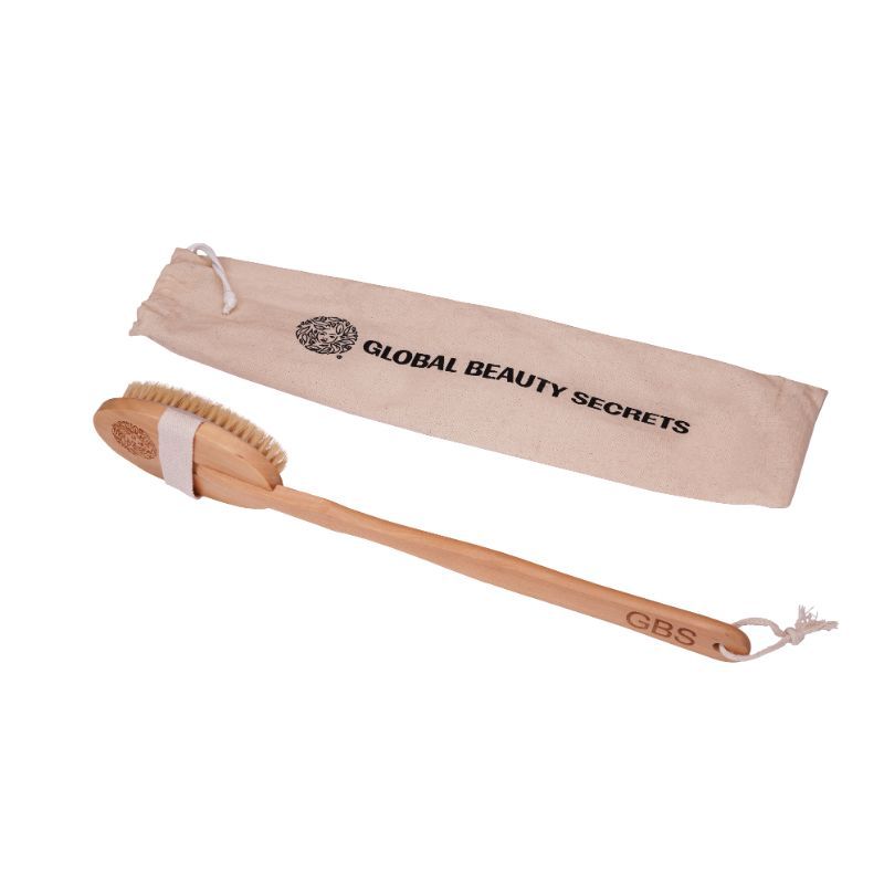 Dry Brush With 14 Inch Removable Wood Handle