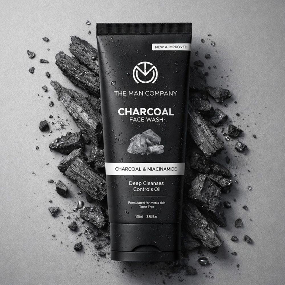 Activated Charcoal Face Wash for Purifying Skin & Removes Excess Oil