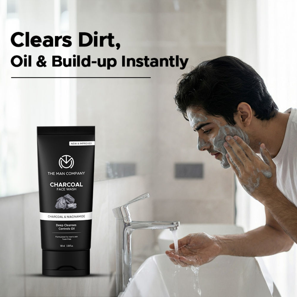 Activated Charcoal Face Wash for Purifying Skin & Removes Excess Oil